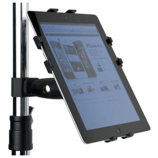DAP iPad houder voor een microfoonstatief Audio J&H licht en geluid 3
