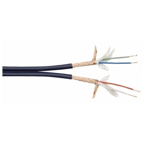 DAP MCD-224 dubbele line kabel, donkerblauw, 100 meter op rol Kabels en aansluitingen J&H licht en geluid