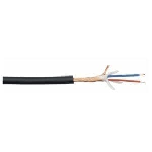 DAP MC-216B microfoon kabel zwart, 100 meter op rol Kabels en aansluitingen J&H licht en geluid