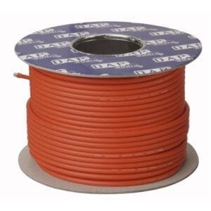 DAP MC-226R microfoon kabel rood, dubbele isolatie, 100 meter op rol Kabels en aansluitingen J&H licht en geluid