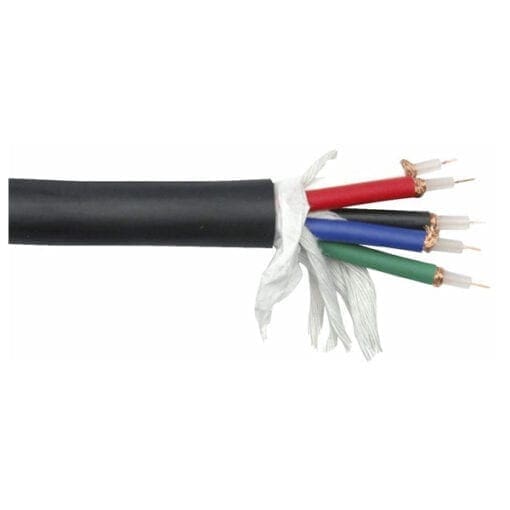 DAP AV-500 5 Way Video Cable Donker Blauw prijs per meter AV-kabels J&H licht en geluid