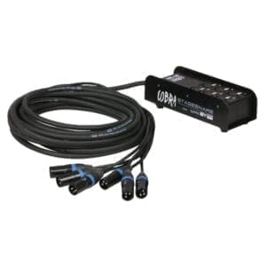 DAP CobraX 6 stagesnake (10 meter kabel) Kabels en aansluitingen J&H licht en geluid