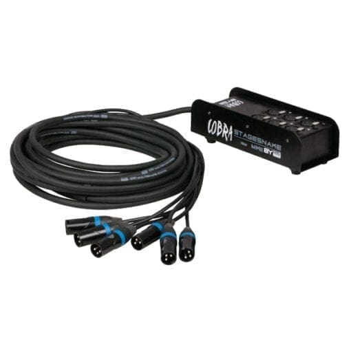 DAP CobraX 6 stagesnake (15 meter kabel) Kabels en aansluitingen J&H licht en geluid
