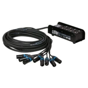 DAP CobraX 8 stagesnake (10 meter kabel) Kabels en aansluitingen J&H licht en geluid