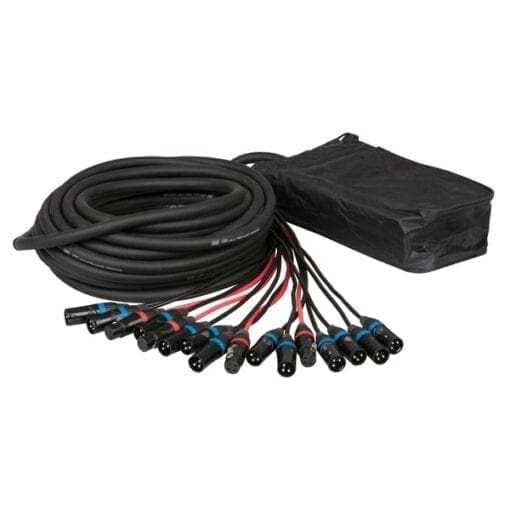 DAP CobraX 12/4 stagesnake (15 meter kabel) Kabels en aansluitingen J&H licht en geluid 2