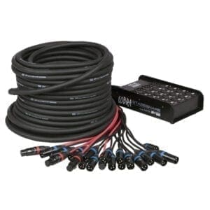 DAP CobraX 16/4 stagesnake (30 meter kabel) Kabels en aansluitingen J&H licht en geluid