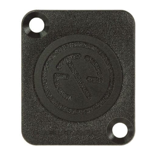 Neutrik Dummy-plate to cover D-shape cut outs Aansluitingen en connectoren J&H licht en geluid 2