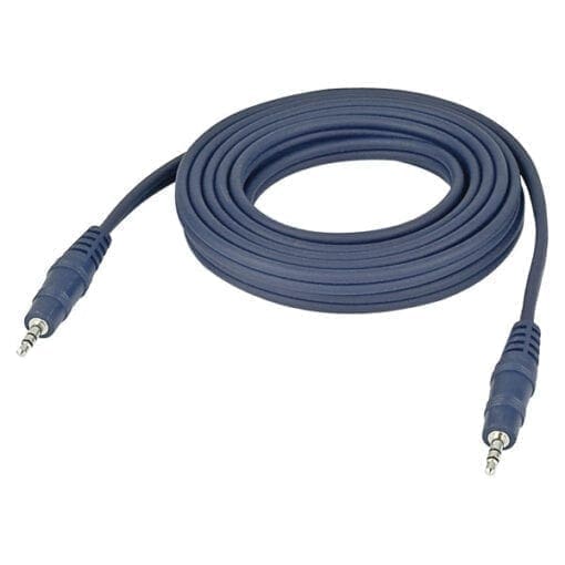 DAP kabel, mini Jack stereo – mini Jack stereo, 1,5 meter Kabels en aansluitingen J&H licht en geluid
