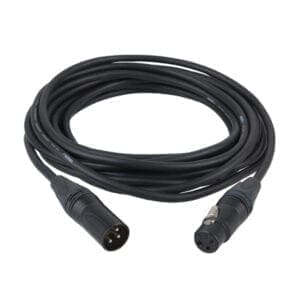 DAP Afgeschermde gebalanceerde XLR kabel met Neutrik connectoren, 10 meter Kabels en aansluitingen J&H licht en geluid