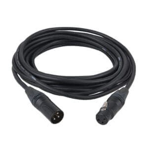 DAP Afgeschermde gebalanceerde XLR kabel met Neutrik connectoren, 3 meter Kabels en aansluitingen J&H licht en geluid