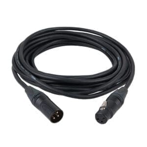 DAP Afgeschermde gebalanceerde XLR kabel met Neutrik connectoren, 75 centimeter Kabels en aansluitingen J&H licht en geluid