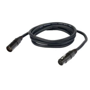 DAP 4-polige XLR kabel met Neutrik connectoren, 10 meter Kabels en aansluitingen J&H licht en geluid