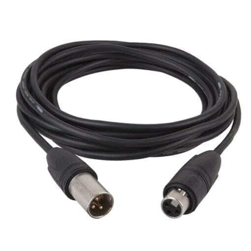 DAP DMX/AES-EBU kabel met Neutrik 3-pins XLR connectoren – 1,5 meter (IP65) DMX-kabels J&H licht en geluid