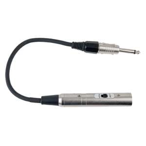DAP adapter, Jack Male – XLR Male, met impedantie aanpassing Connectoren en pluggen J&H licht en geluid