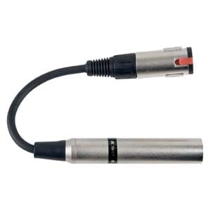 DAP adapter, Jack Female – XLR Male, met impedantie aanpassing Audio J&H licht en geluid