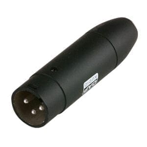 DAP 4-pins mini XLR adapter Adapters J&H licht en geluid