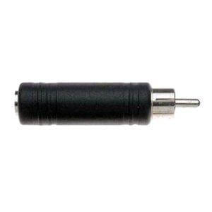 DAP Adapter, RCA (male) – 6,3mm Jack (female) Adapters J&H licht en geluid