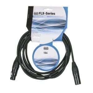 DAP FLX01 – Gebalanceerde XLR kabel, 10 meter Kabels en aansluitingen J&H licht en geluid