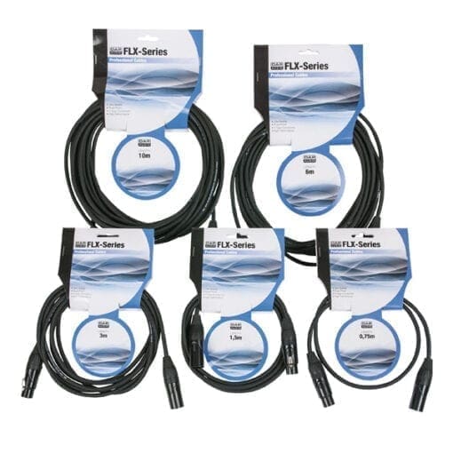 DAP FLX01 – Gebalanceerde XLR kabel, 6 meter Kabels en aansluitingen J&H licht en geluid 3