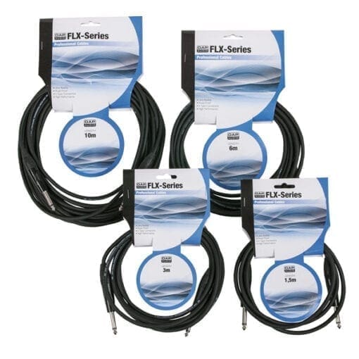 DAP FLX05 – Ongebalanceerde Jack kabel, 10 meter Instrumentkabels J&H licht en geluid 3