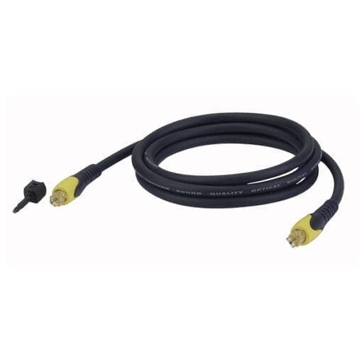 DAP Optische kabel, Toslink – Toslink, 3 meter AV-kabels J&H licht en geluid