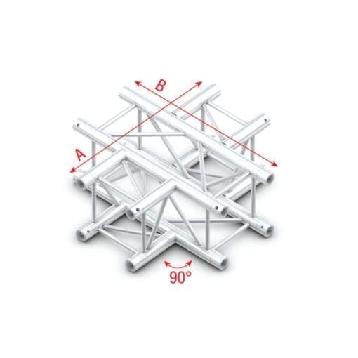 Showtec FQ30-016 truss kruising Podium en rigging J&H licht en geluid