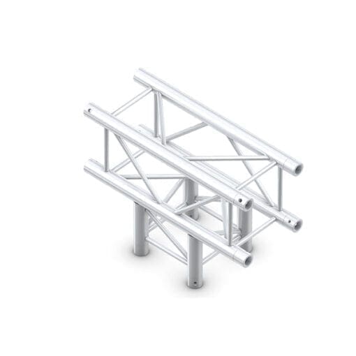 Milos T-Cross 3-way Podium en rigging J&H licht en geluid