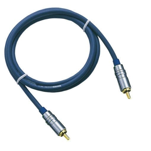 DAP Kabel Tulp/RCA – Tulp/RCA, 6 mm, 150 cm AV-kabels J&H licht en geluid