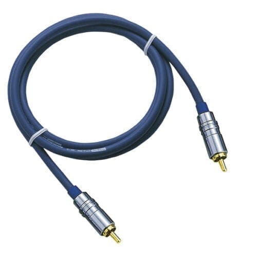DAP Kabel Tulp/RCA – Tulp/RCA, 6 mm, 3 meter AV-kabels J&H licht en geluid