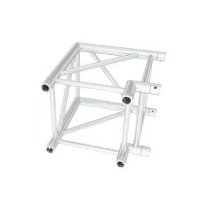 Milos Corner 90° Heavy Duty Podium en rigging J&H licht en geluid