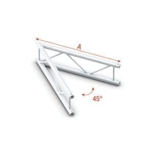 Showtec GS30-001V – Verticale laddertruss hoek (45) Showtec GS30 truss J&H licht en geluid