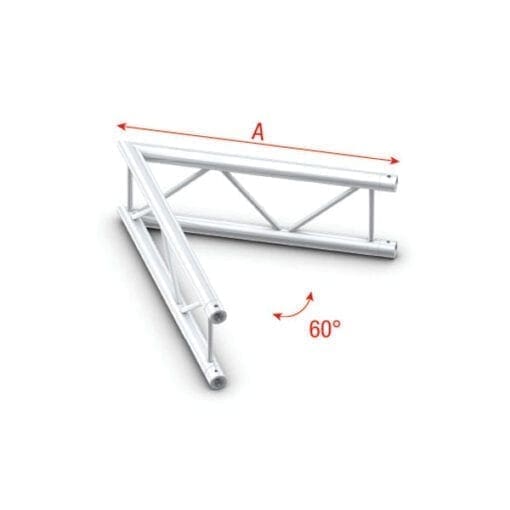 Showtec GS30-002V – Verticale laddertruss hoek (60) Showtec GS30 truss J&H licht en geluid