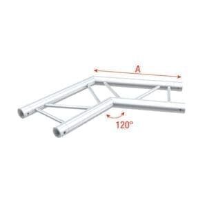 Showtec GS30-004H – Horizontale laddertruss hoek (120) Showtec GS30 truss J&H licht en geluid