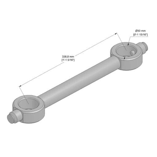 Showtec Mountingadapter voor female truss adapters Showtec FS30 / FT30 / FQ30 accessoires J&H licht en geluid