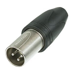 Neutrik ‘Heavy duty’ XLR male IP connector Aansluitingen en connectoren J&H licht en geluid