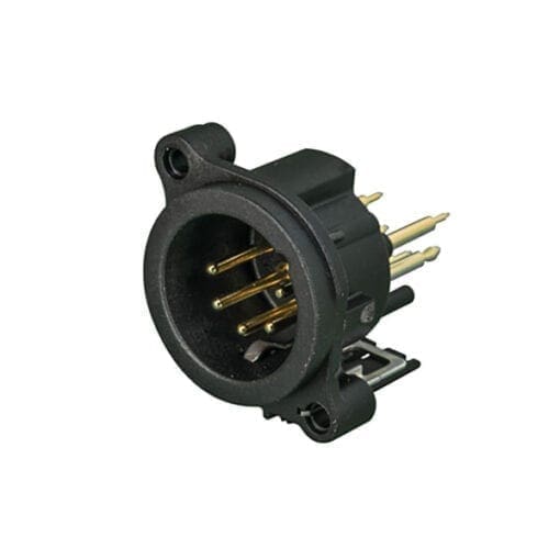 Neutrik 5 Pole male XLR receptaclel Aansluitingen en connectoren J&H licht en geluid