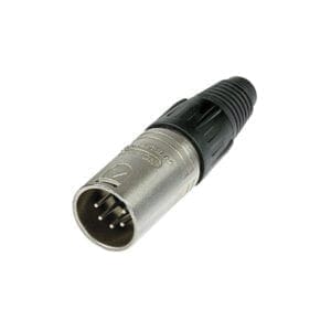 DAP 5-pins XLR male connector XLR male J&H licht en geluid