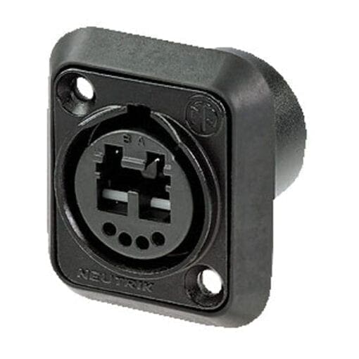 Neutrik chassis connector Aansluitingen en connectoren J&H licht en geluid