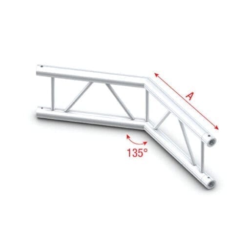 Showtec PS30-005V verticale laddertruss hoek 135 Showtec PS30 truss J&H licht en geluid