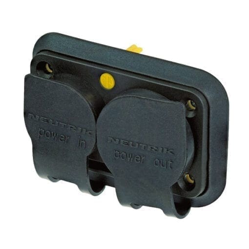 Neutrik Sealing cover voor de Powercon True1 input + output chassis Aansluitingen 240 V J&H licht en geluid