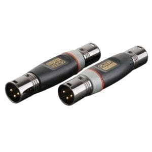 DAP Xcaliber XLR male – XLR male adapter Adapters J&H licht en geluid