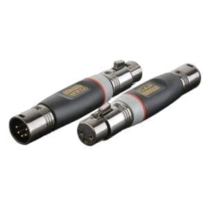 DAP Xcaliber DMX adapter, 5 pin male – 3 pin female Adapters J&H licht en geluid
