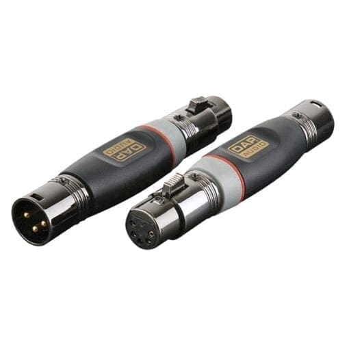 DAP Xcaliber DMX adapter, 5 pin female – 3 pin male Adapters J&H licht en geluid