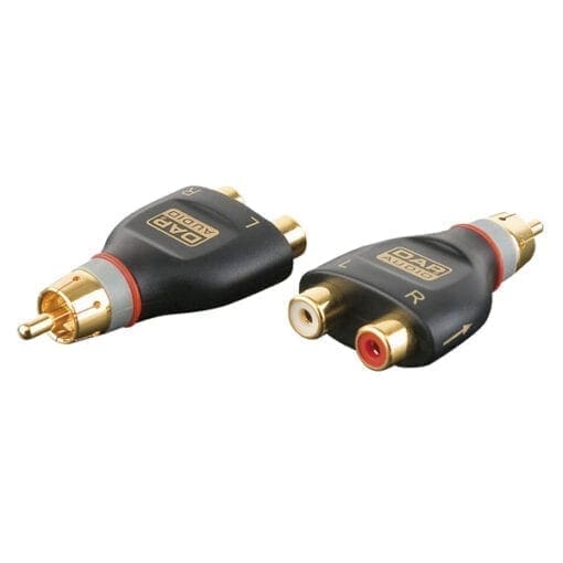 DAP Xcaliber 2 RCA (tulp) female – RCA (tulp) male adapter Adapters J&H licht en geluid