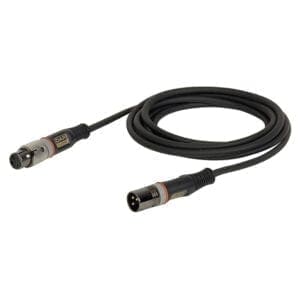 DAP Xcaliber gebalanceerde XLR kabel, 3 meter Kabels en aansluitingen J&H licht en geluid