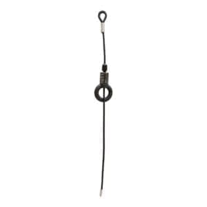 Showgear Black wire rope with cable glider, 6mm, 6m  BGV-C1 Podium en rigging J&H licht en geluid