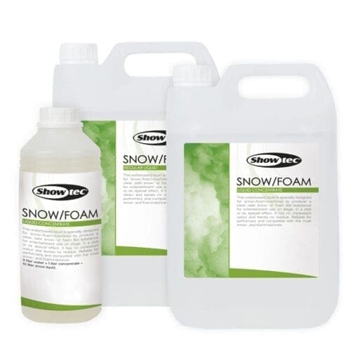 Showtec Snow/Foam Liquid 1 liter FX-verbruiksartikelen J&H licht en geluid 2