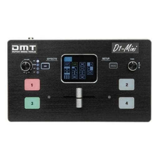 DMT D1 Mini Video Switcher Audiovisueel J&H licht en geluid 4