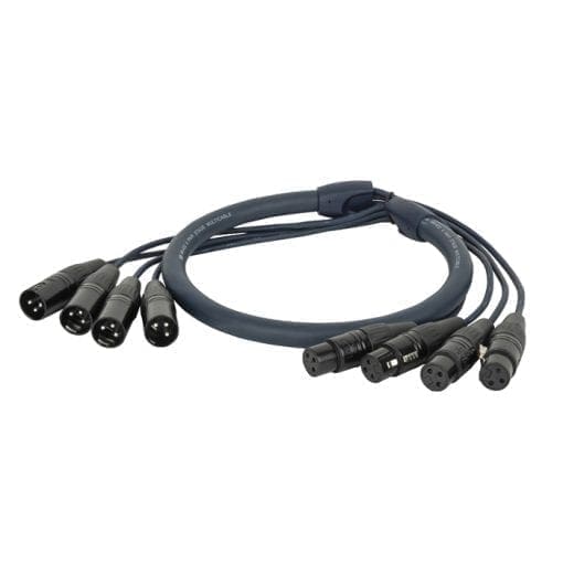 DAP DMX Snake 4-way 3-pin XLR DMX-kabels J&H licht en geluid