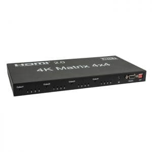 DMT VT101 – HDMI Matrix 4×4 Audiovisueel J&H licht en geluid